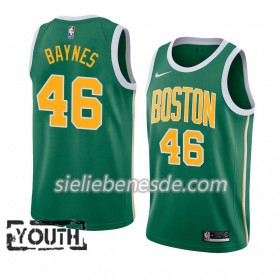 Kinder NBA Boston Celtics Trikot Aron Baynes 46 2018-19 Nike Grün Swingman